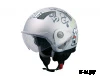 Шлем "THH" T-9 #1 MATT SIL/GRN