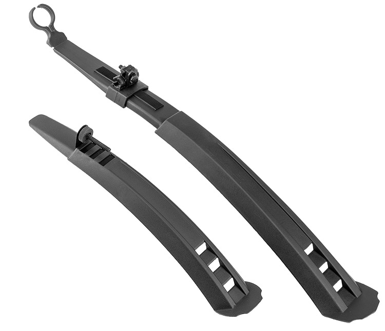 Комплект крыльев 24"-26" XGNB-020, пластик, чёрные 610209