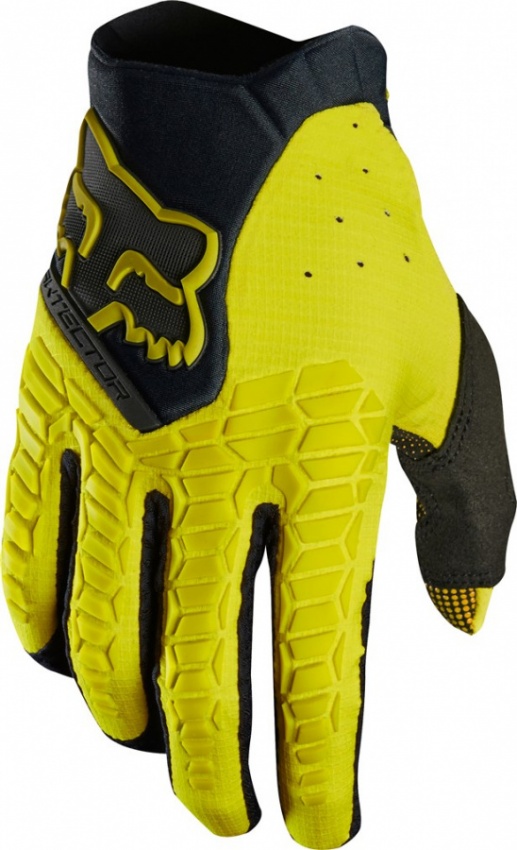 Мотоперчатки Fox Pawtector Glove Dark Yellow