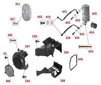 Двигатель снегохода Irbis Dingo T150 (2017 г.) (часть 2)