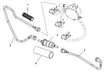 Топливные линии 4-Х ТАКТНОГО ПЛМ MERCURY 40 Серийный номер от 1C000001 до 1C049738