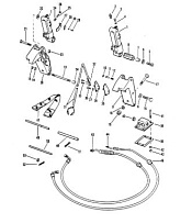 Цилиндры и гидравлические шланги 2-Х ТАКТНОГО ПЛМ MERCURY 60 Серийный номер от 7208333 до 0A721307