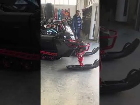 Мотосалон X-MOTORS г. Тюмень: выдача снегохода IKUDZO HUNTER 650LK 28 EXPERT V2