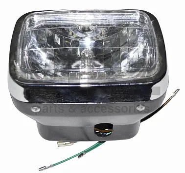 Фара головного света в сборе DELTA (квадр.)